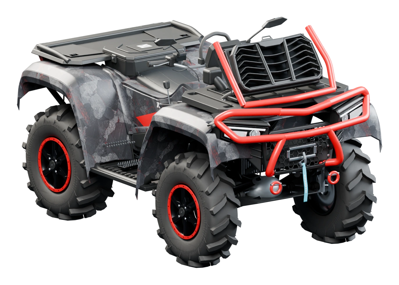 Klyro CFMOTO X10 Mud FiveM model — front view